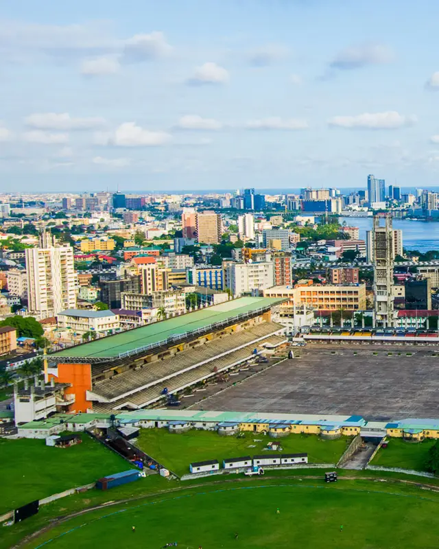 Lagos cityscape